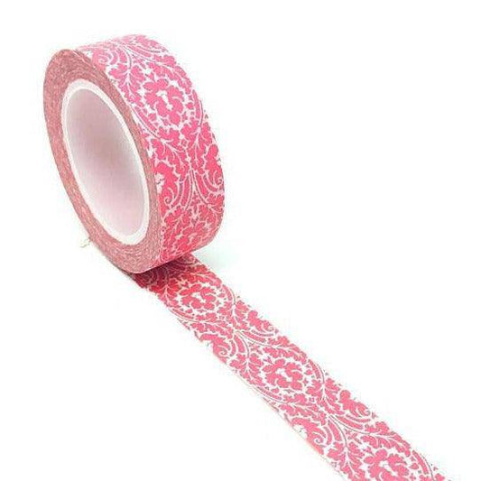 washi tape pink damask must love party