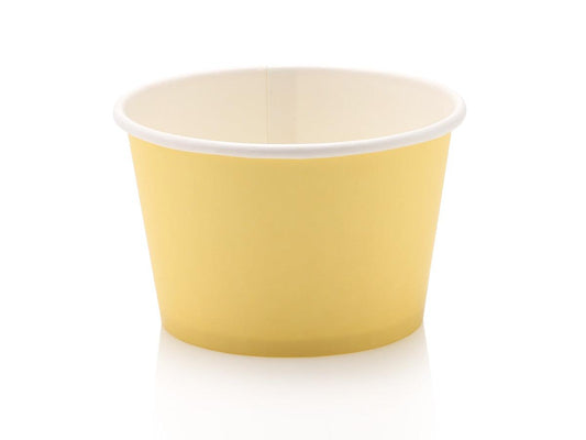 Yellow Ice Cream Treat Cups