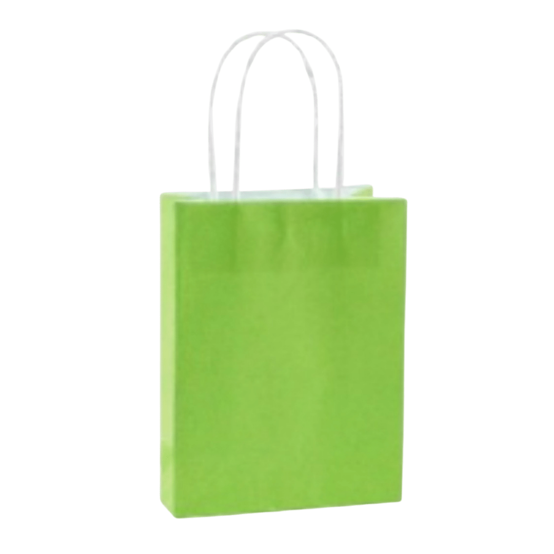 Lime Green Party Bags
