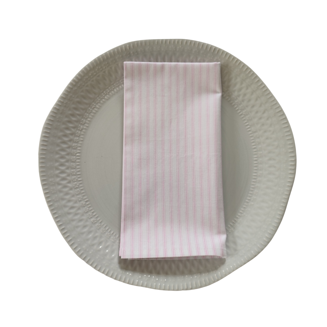 The Pink French Collection Fabric Napkins (4)