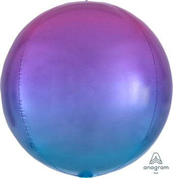 Ombre Red and Blue Orb - Must Love Party