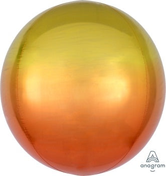 Ombre Yellow and Orange Orb - Must Love Party