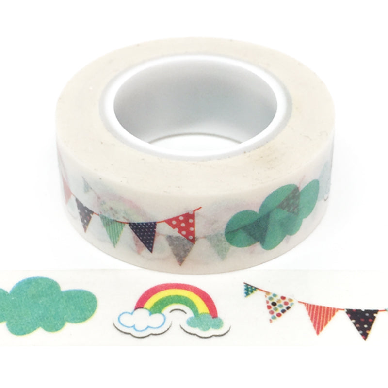 Washi Tape - Rainbows & Clouds - Must Love Party