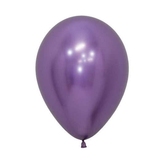 Reflex (Chrome) Violet Balloons (5)