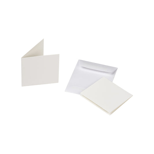 Small White Blank Cards & Envelopes
