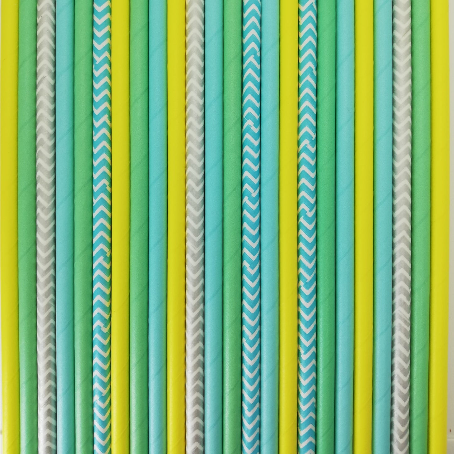 Pop of Colour - Lemonade Paper Straws - Must Love Party