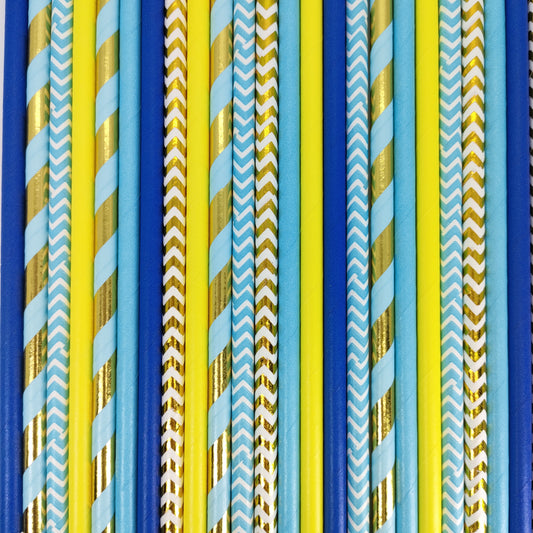 Pop of Colour  - Under the Sea Paper Straws