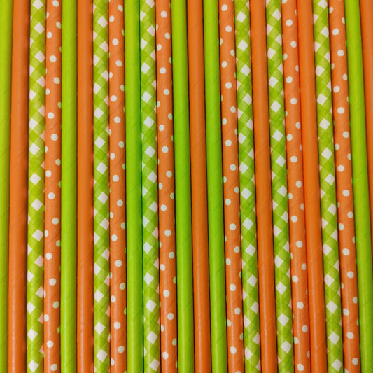 Pop of Colour -  Tropicale Paper Straws