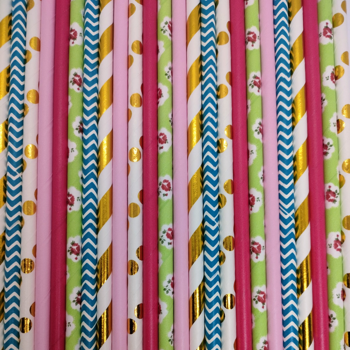 Pop of Colour - Bridgeton Paper Straws
