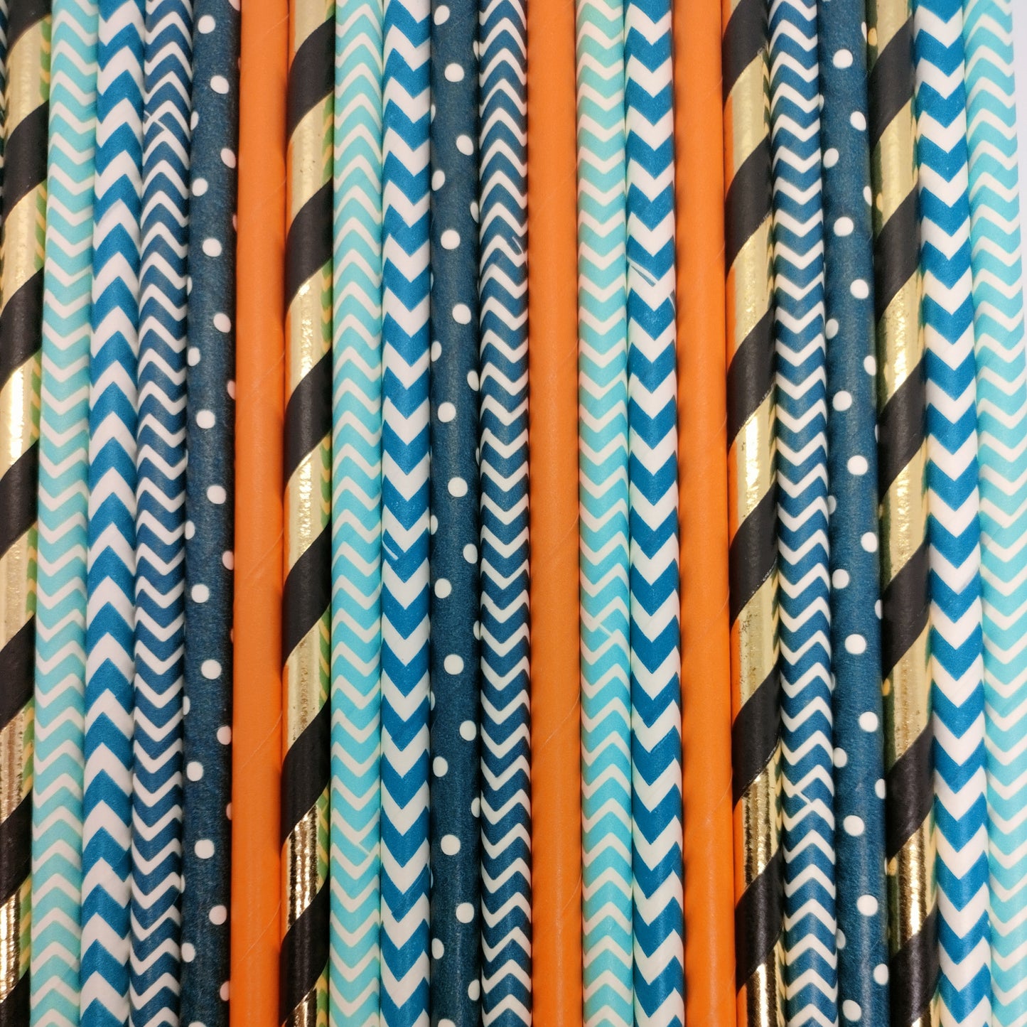 Pop of Colour - Locomotive Paper Straws