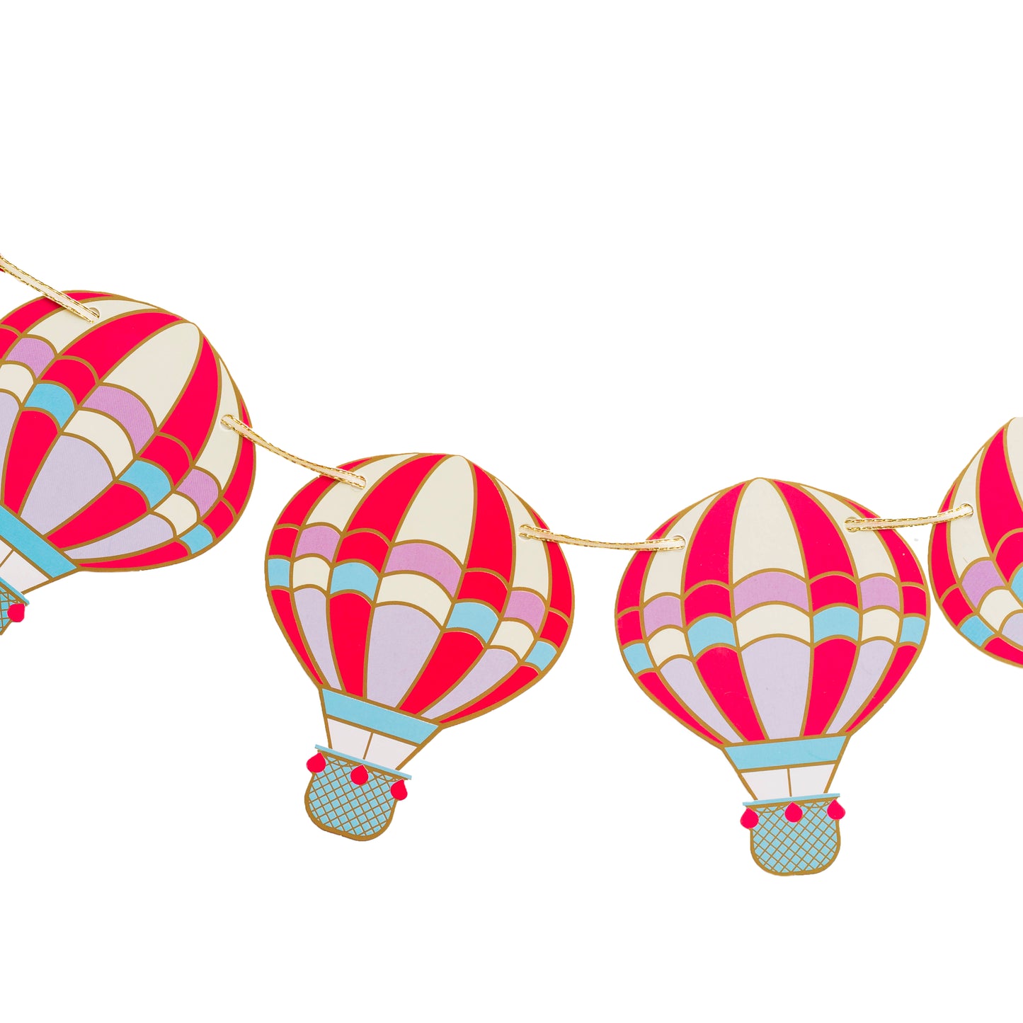 Hot Air Balloon Banner