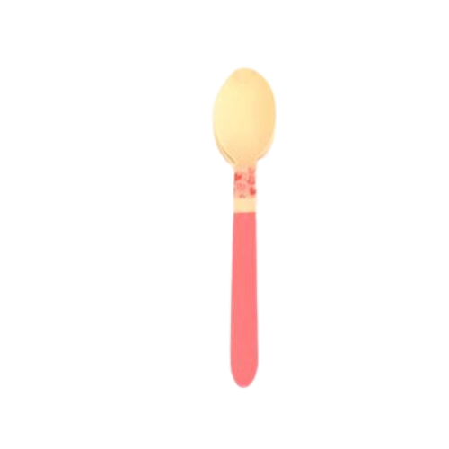 Coral Wooden Spoons