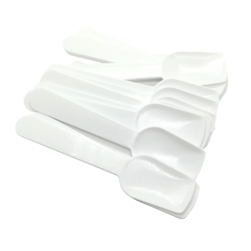 White Plastic Ice Cream Paddles