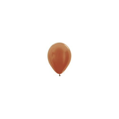 Mini Metallic Copper Balloons - Must Love Party