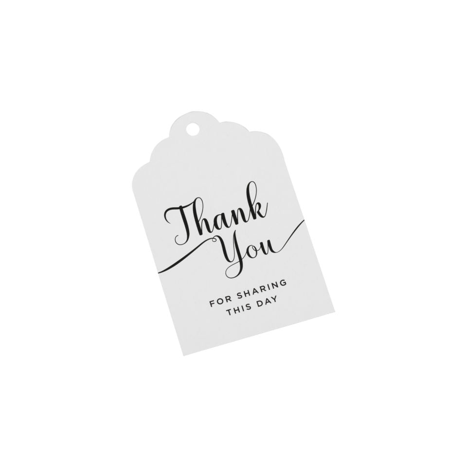 Thank You Tags - Must Love Party