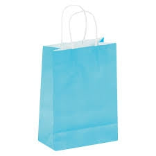 Light Blue Party Bags