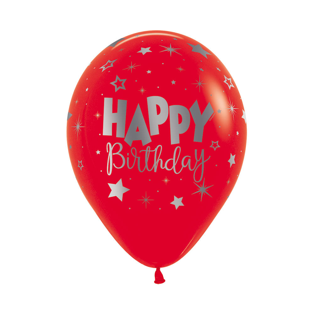 Happy Birthday Fantasy Red Balloons (3)