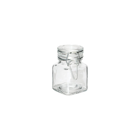 Mini Square Clip Top Jar - Must Love Party