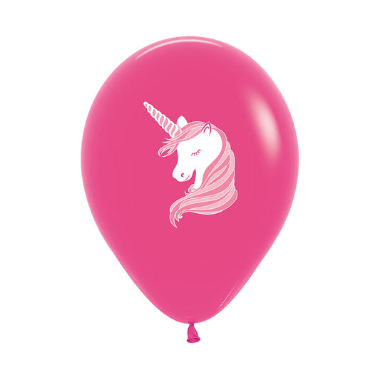 Hot Pink Unicorn Balloons (3) - Must Love Party