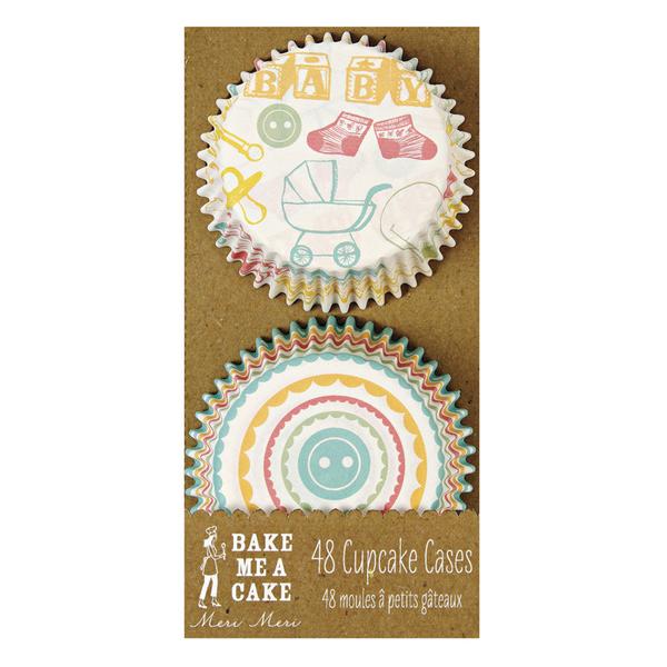 Cupcake Cases - Baby Baby Bake - Must Love Party
