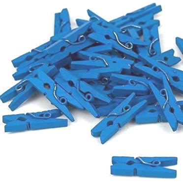 Mini Blue Pegs - Must Love Party