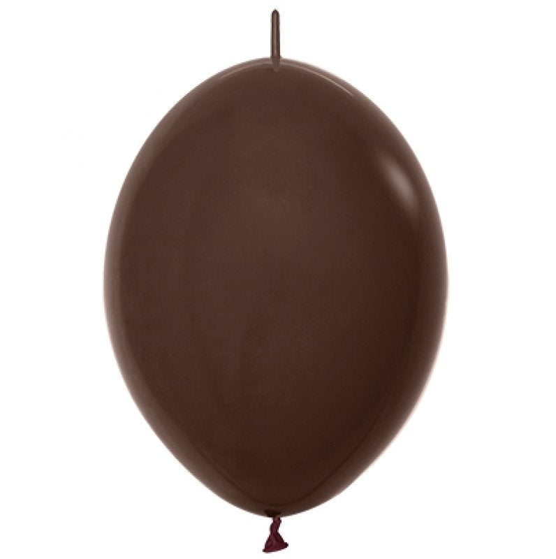 Chocolate Brown Link O Loon Balloons - Must Love Party