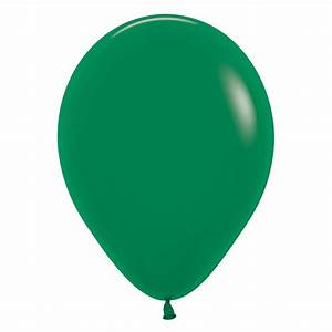 Balloons - Fashion Solid Forest Green - Must Love Party