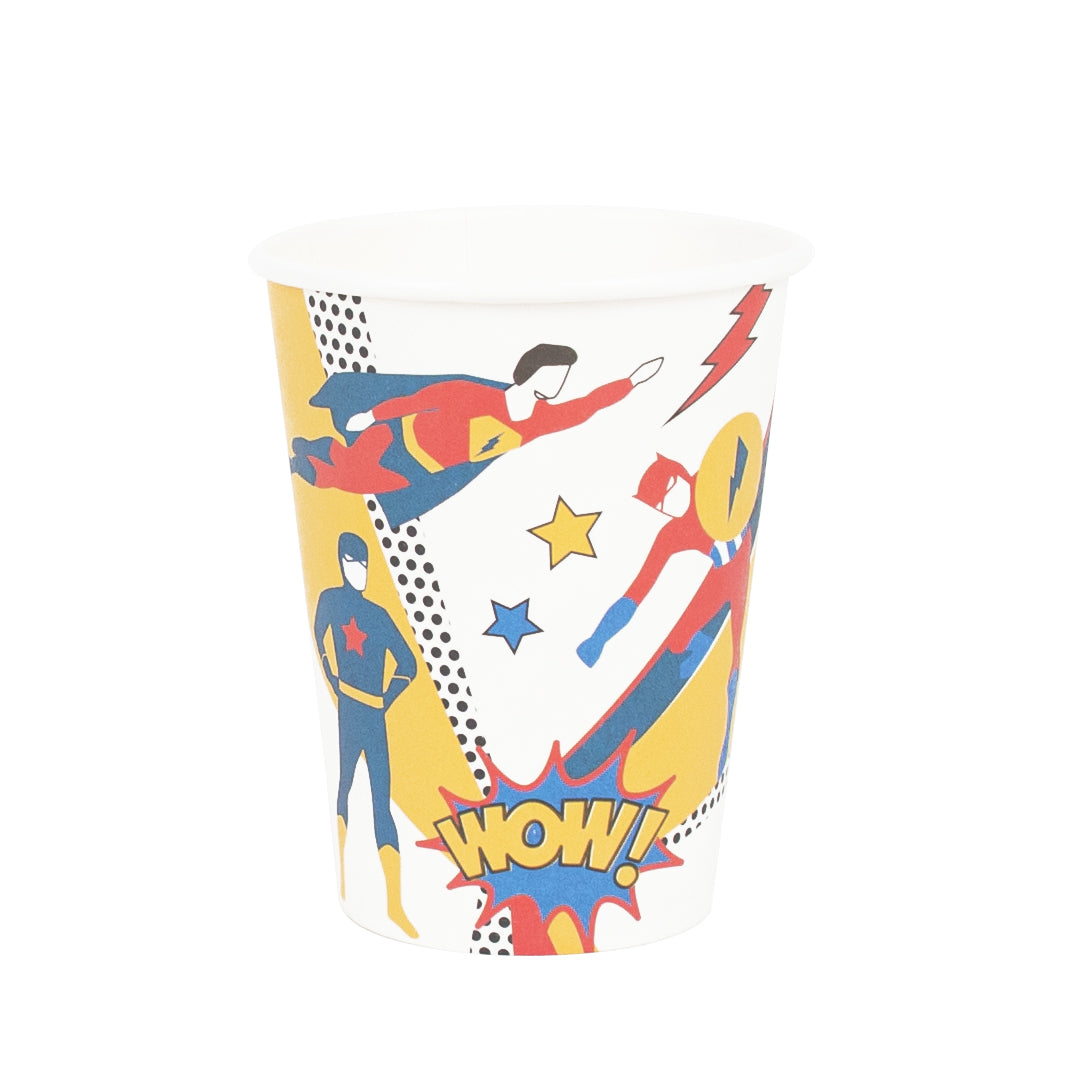 Superhero Paper Cups