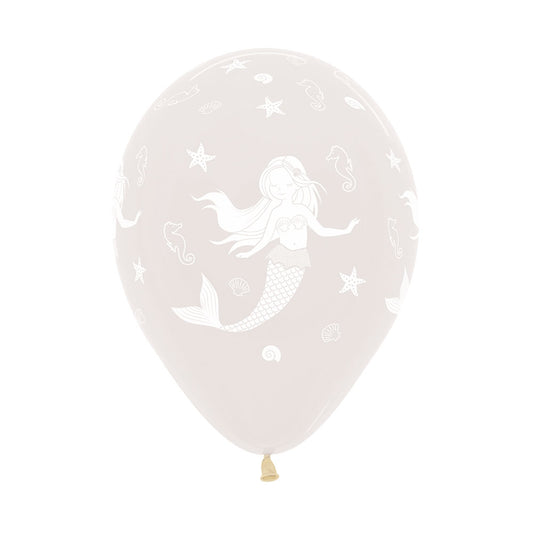 Clear Mermaid Balloons (3) - Must Love Party