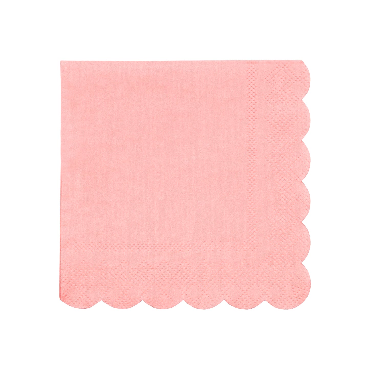 Neon Coral Small Napkins - Must Love Party