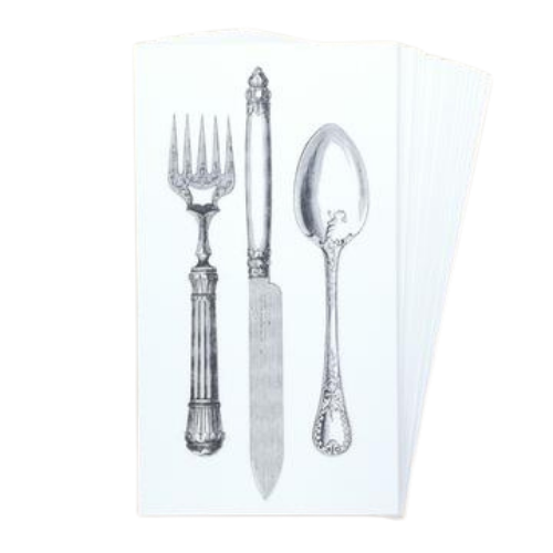 DIY Vintage Cutlery Gift Tags / Place Cards (25 pk)