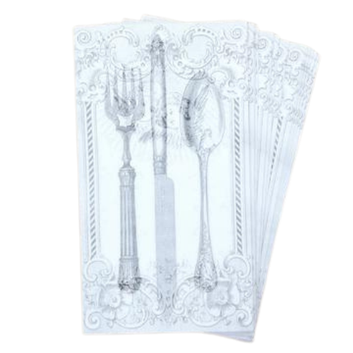 DIY Vintage Cupid Cutlery Gift Tags / Place Cards (25 pk)