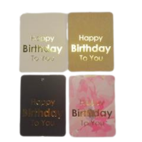 Happy Birthday Gift Tags - Must Love Party