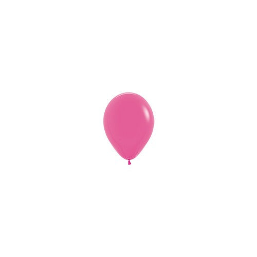 Mini Fashion Solid Fuchsia Balloons - Must Love Party
