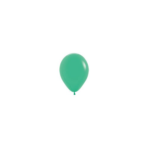 Mini Fashion Solid Green Balloons - Must Love Party