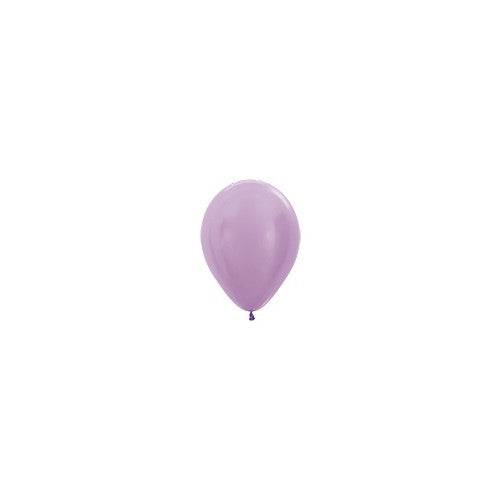 Mini Satin Pearl Lilac Balloons - Must Love Party