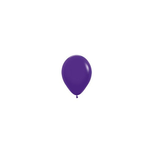 Mini Fashion Solid Violet Balloons - Must Love Party