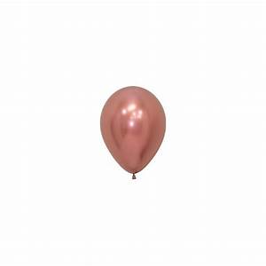 Mini Reflex (Chrome) Rose Gold Balloons - Must Love Party