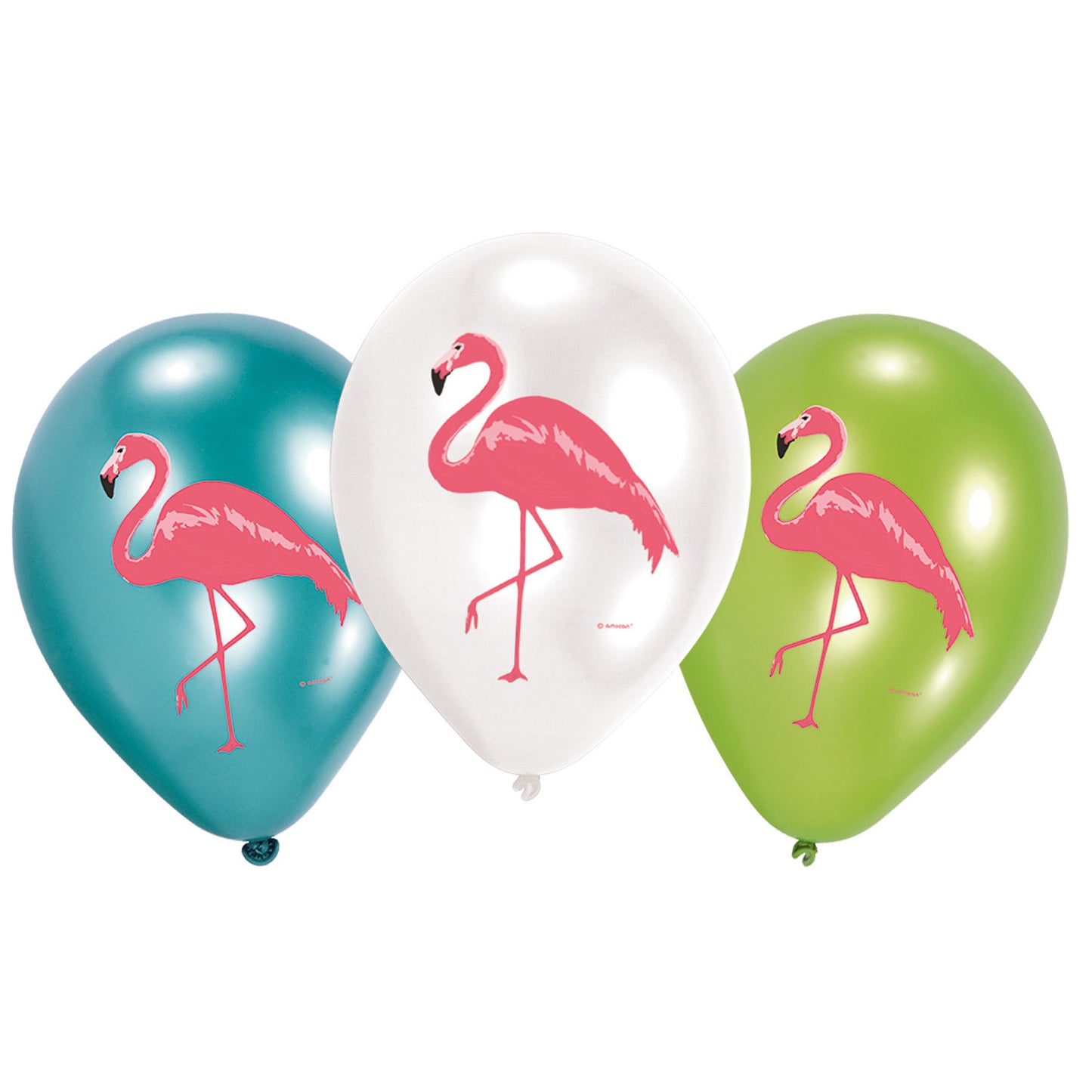 Assorted Flamingo Balloons (6) - Must Love Party